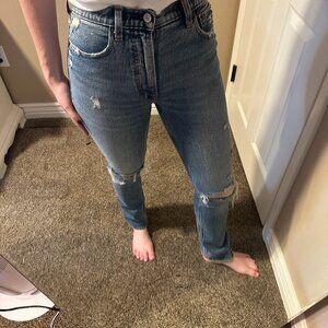 Abercrombie 90s High Rise Skinny Jeans